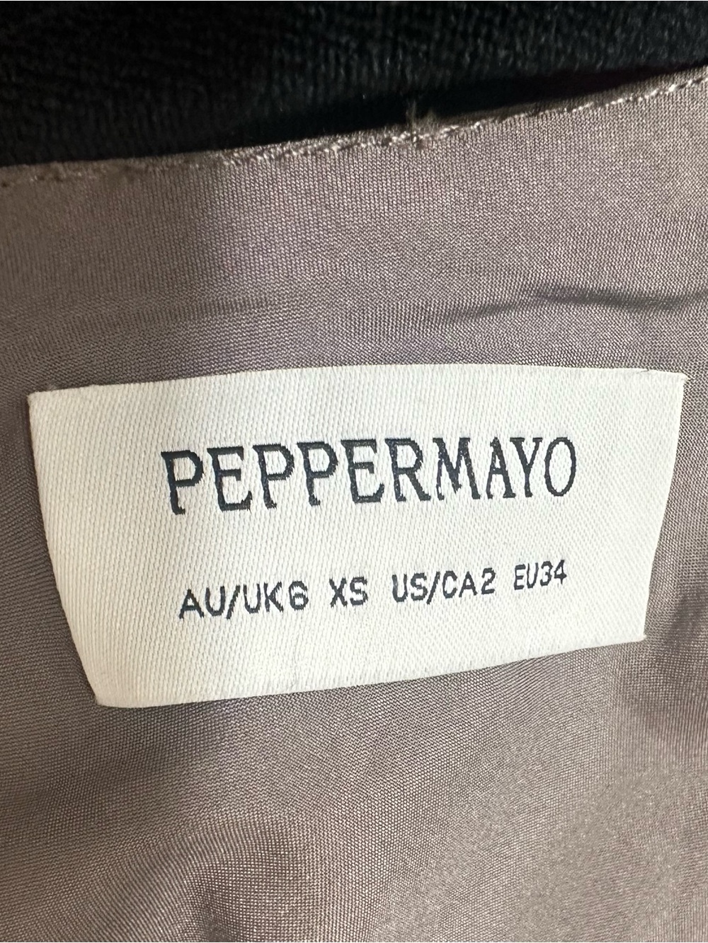 Peppermayo Steel Me Away Satin Slip Maxi Dress XS Tie Back Wedding Guest Sexy - Picture 8 of 10